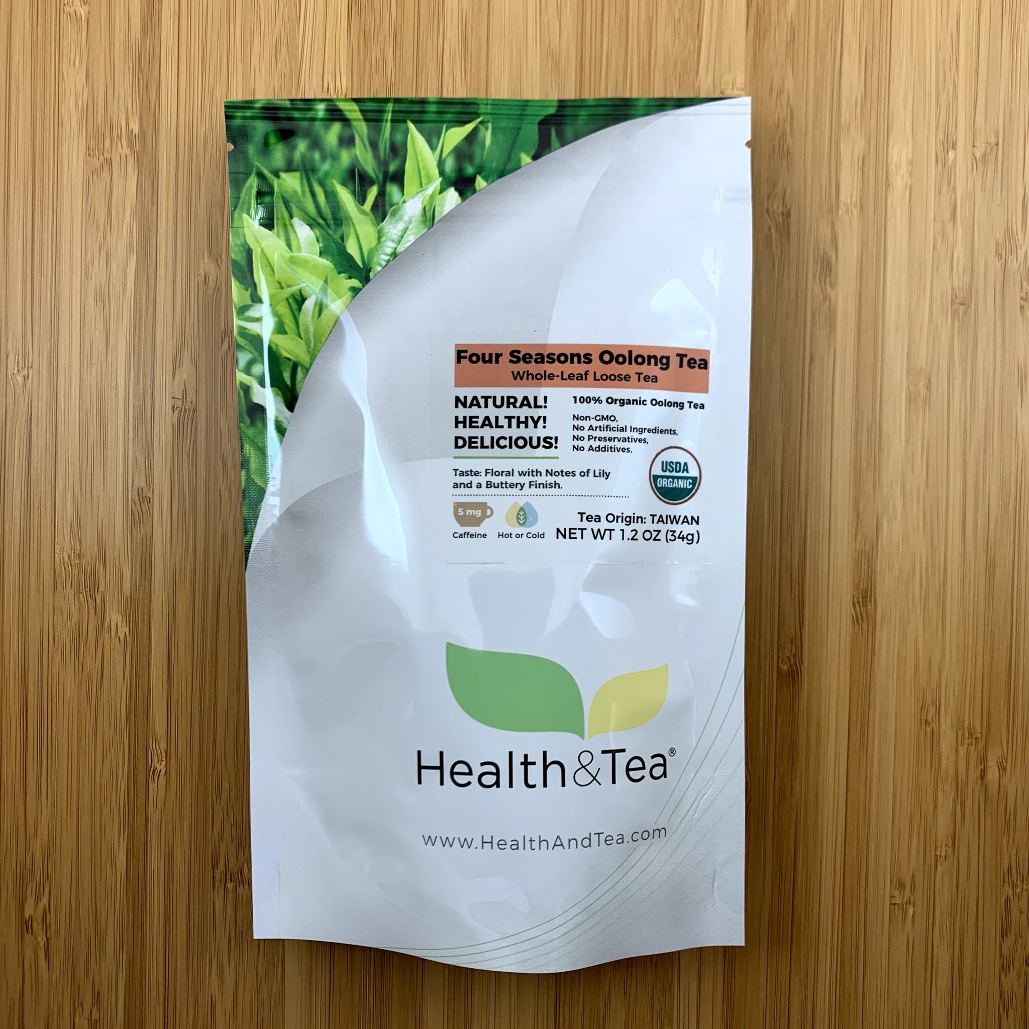 Four Seasons Oolong Tea Organic Whole Leaf Tea Health&Tea