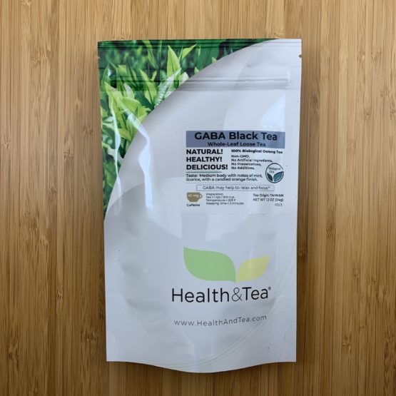 Health&Tea GABA Black Front