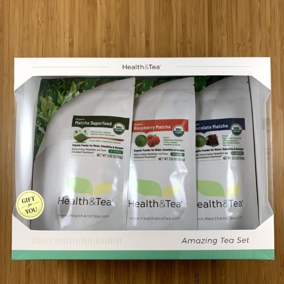 Health&Tea Matcha Gift Set Front 2