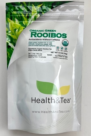 Health&Tea Organic Green Rooibos Pouch